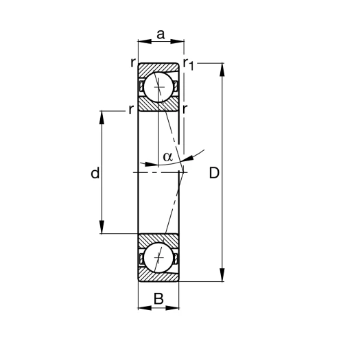 B71940-E-T-P4S-UL bearing B71940-E-T-P4S-UL bearing